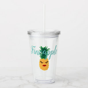 Verre En Acrylique Ananas mignon de Fineapple