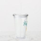 Verre En Acrylique Ananas mignon de Fineapple (Droite)