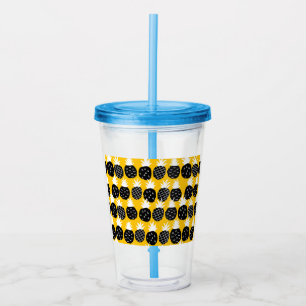 Verre En Acrylique Ananas noir