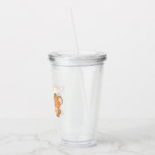 Verre En Acrylique Anime Tuffy et Jerry Cheese au fromage (Gauche)