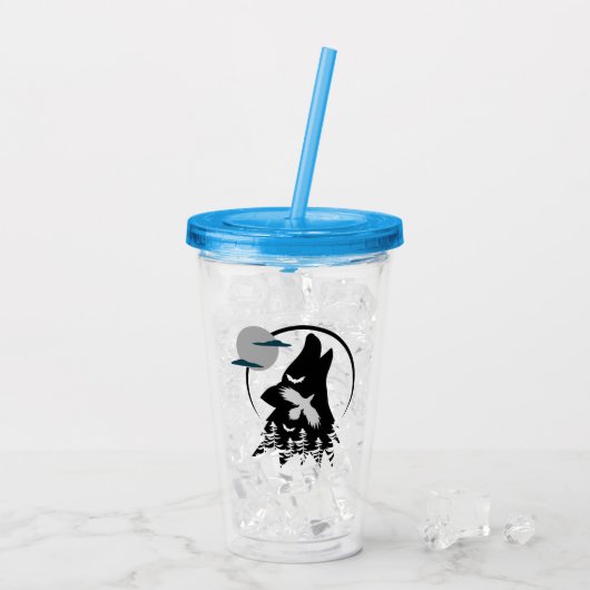 Verre En Acrylique Appel de wild.w (Dos glace)