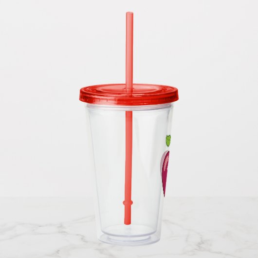 Verre En Acrylique Apple pi (Droite)