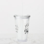 Verre En Acrylique Apportez la mise en bouteille en coups | Divorce o (Droite)