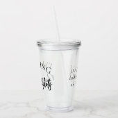 Verre En Acrylique Apportez la mise en bouteille en coups | Divorce o (Gauche)