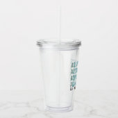 Verre En Acrylique Aqua Aerobics est mon Thérapie Eau Aérobic cadeaux (Droite)