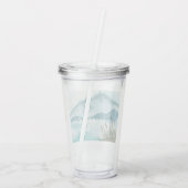 Verre En Acrylique Aquarelle moderne Nature Commençons l'aventure (Dos)