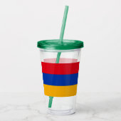 Verre En Acrylique Arménie (Dos)