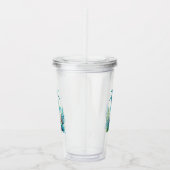 Verre En Acrylique art marin/de plage/côtier hippique (Droite)