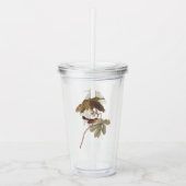 Verre En Acrylique Audubon Oiseau de Bruant sur Mandrake sauvage (Devant)