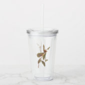 Verre En Acrylique Audubon Swainson's Warbler Bird on Oak Branch (Devant)