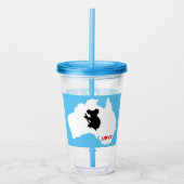Verre En Acrylique Aussie Love Koala White (Devant)