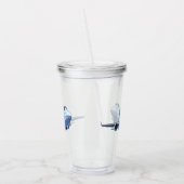 Verre En Acrylique Avion de dessin (Gauche)