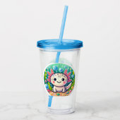 Verre En Acrylique Axolotl MUG Salamander (Dos)