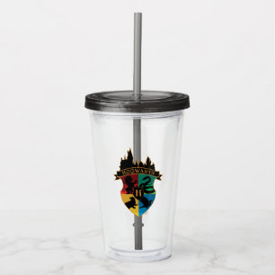 Verre En Acrylique Badge de fierté de la crête du château HOGWARTS™