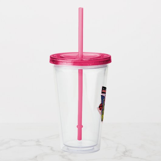 Verre En Acrylique Bande dessinée Miraculaire Ladybug Parisienne (Droite)