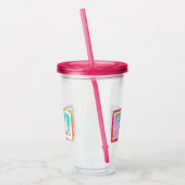 Verre En Acrylique "Basculant mon petit pain malpropre " (Gauche)