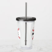 Verre En Acrylique Baseballs Sports Acrylique Tumbler (Droite)