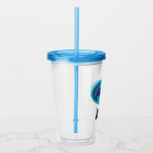 Verre En Acrylique Batman | Symbole de la ville de Gotham (Droite)