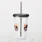 Verre En Acrylique Baton Rouge LA City Skyline (Droite)