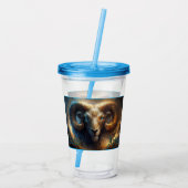 Verre En Acrylique Bélier (Dos)