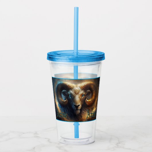 Verre En Acrylique Bélier (Devant)