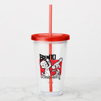 Verre En Acrylique Ben 10 Going Hero