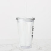 Verre En Acrylique Besoin d'une pause (Droite)