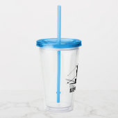 Verre En Acrylique Bigfoot Cares Telemark Ski (Droite)