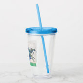 Verre En Acrylique Blue Irises par Vincent Van Gogh Art (Gauche)