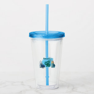 Verre En Acrylique Blue Sweet Sixteen Drinking Glass
