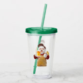 Verre En Acrylique Bonne bière de chien à boire (Dos)