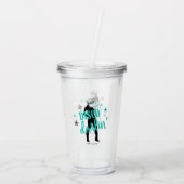 Verre En Acrylique Bottes 'n Bling Disco Darlin' ID Turquoise925 (Dos)