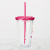 Verre En Acrylique Boug de Ballet personnalisable avec nom - Ballerin (Droite)