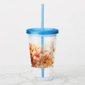 Verre En Acrylique Bouquet d'automne (Devant)