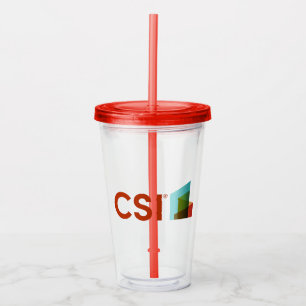 Verre En Acrylique Bouteille d'eau acrylique CSI