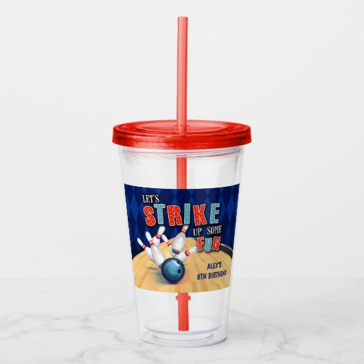 Verre En Acrylique Boy Tumbler 16oz Birthday (Devant)