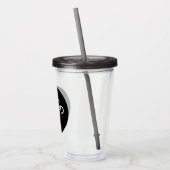 Verre En Acrylique BPA Logo gratuit Tumbler Drinkware (Gauche)