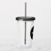Verre En Acrylique BPA Logo gratuit Tumbler Drinkware (Droite)
