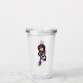 Verre En Acrylique Bratz Acrylic Tumbler (Dos)