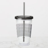 VERRE EN ACRYLIQUE BRIDE TUMBLER (Droite)