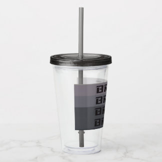 VERRE EN ACRYLIQUE BRIDE TUMBLER