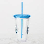 Verre En Acrylique Brontosaurus dinosaure de Noël (Droite)