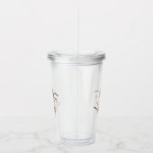 Verre En Acrylique Bruant de chanson Audubon avec araignée minuscule (Droite)