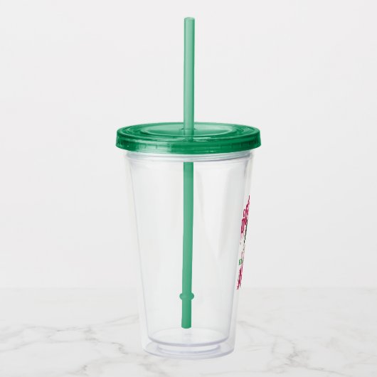 Verre En Acrylique Buddy l'Elfe | C'est un elfe en colère (Droite)