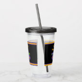 Verre En Acrylique Budget Camion Nom personnalisé Enfants (Gauche)