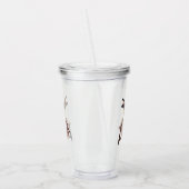 Verre En Acrylique Buse à épaulettes roux Audubon Oiseau de proie (Gauche)