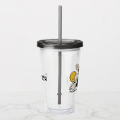 Verre En Acrylique cacahuètes | Football Snoopy & Woodstock (Droite)