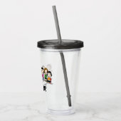 Verre En Acrylique cacahuètes | La Bande | Ajouter Votre Nom (Gauche)