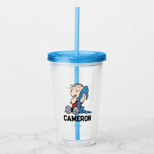 Verre En Acrylique cacahuètes   Linus et sa couverture   Ajouter Votr