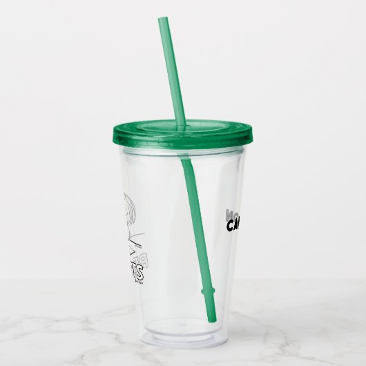 Verre En Acrylique cacahuètes | Pepperment Patty Thoughts (Gauche)